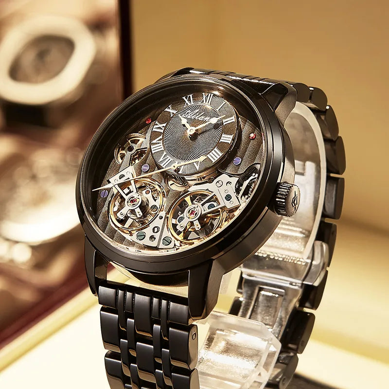 Double Tourbillon Watch for Men