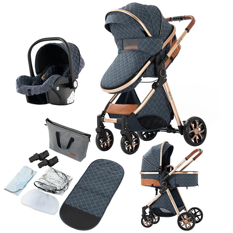 3-in-1 Trio Combination Stroller