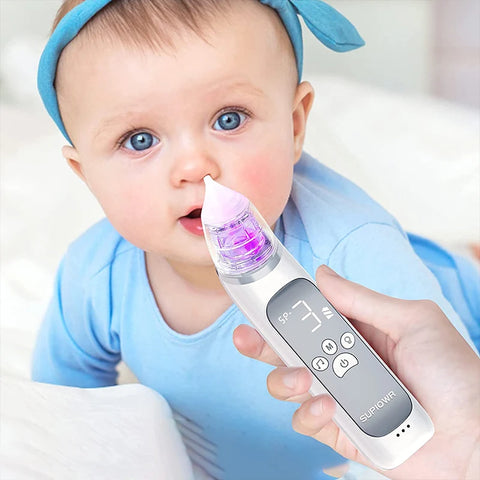 Electric Baby Nasal Aspirator with 3 Suction Modes