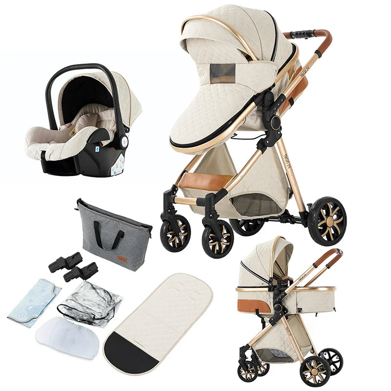 3-in-1 Trio Combination Stroller
