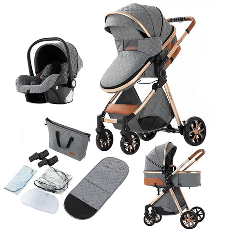 3-in-1 Trio Combination Stroller
