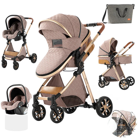 3-in-1 Trio Combination Stroller