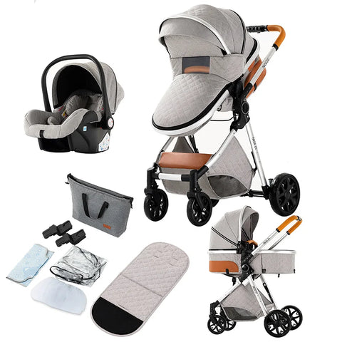 3-in-1 Trio Combination Stroller