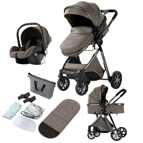 3-in-1 Trio Combination Stroller