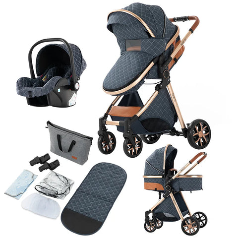 3-in-1 Trio Combination Stroller
